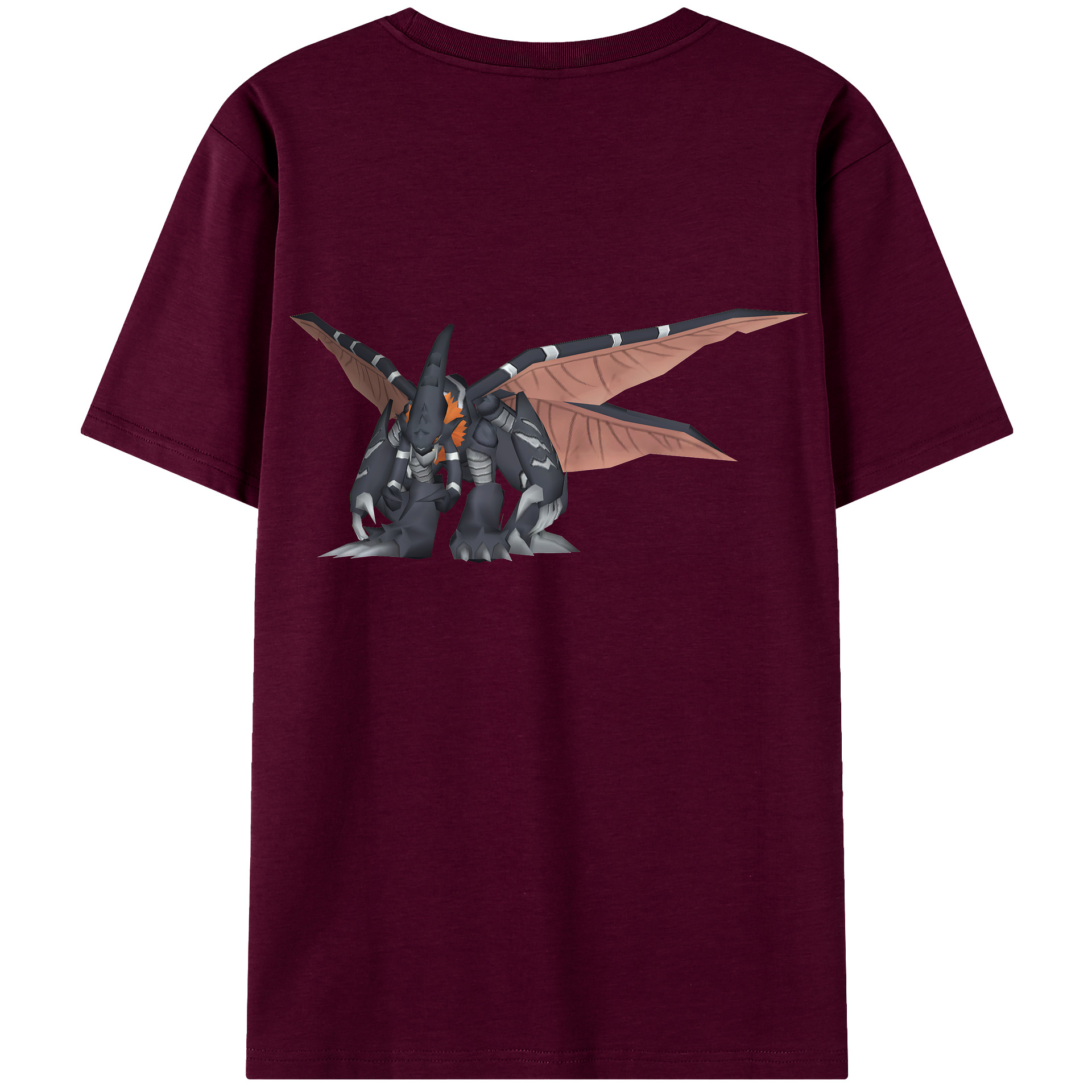 （画像用） Digimon デジタルモンスター/デジモン レディース半袖Tシャツ(バックプリント)